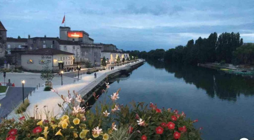 Le Rio Grande #100M Des Quais Lägenhet Cognac Exteriör bild
